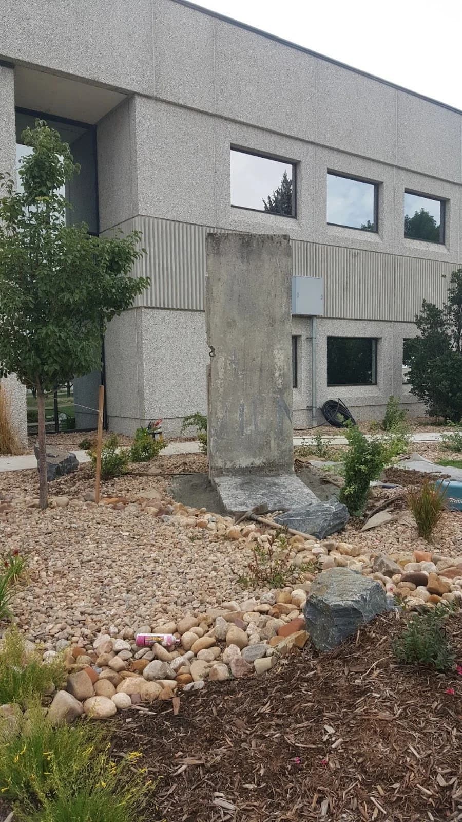 Commercial waterscape water feature by J&P Landscaping