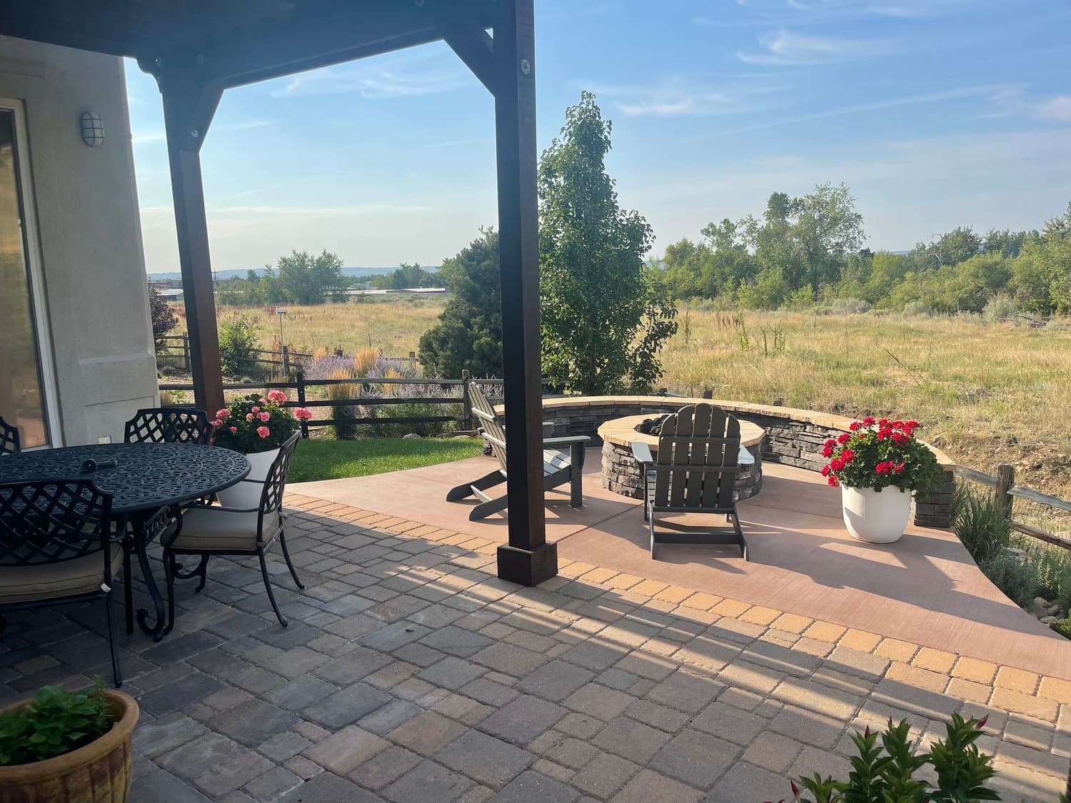 Firepit Outdoor Living — J&P Landscaping