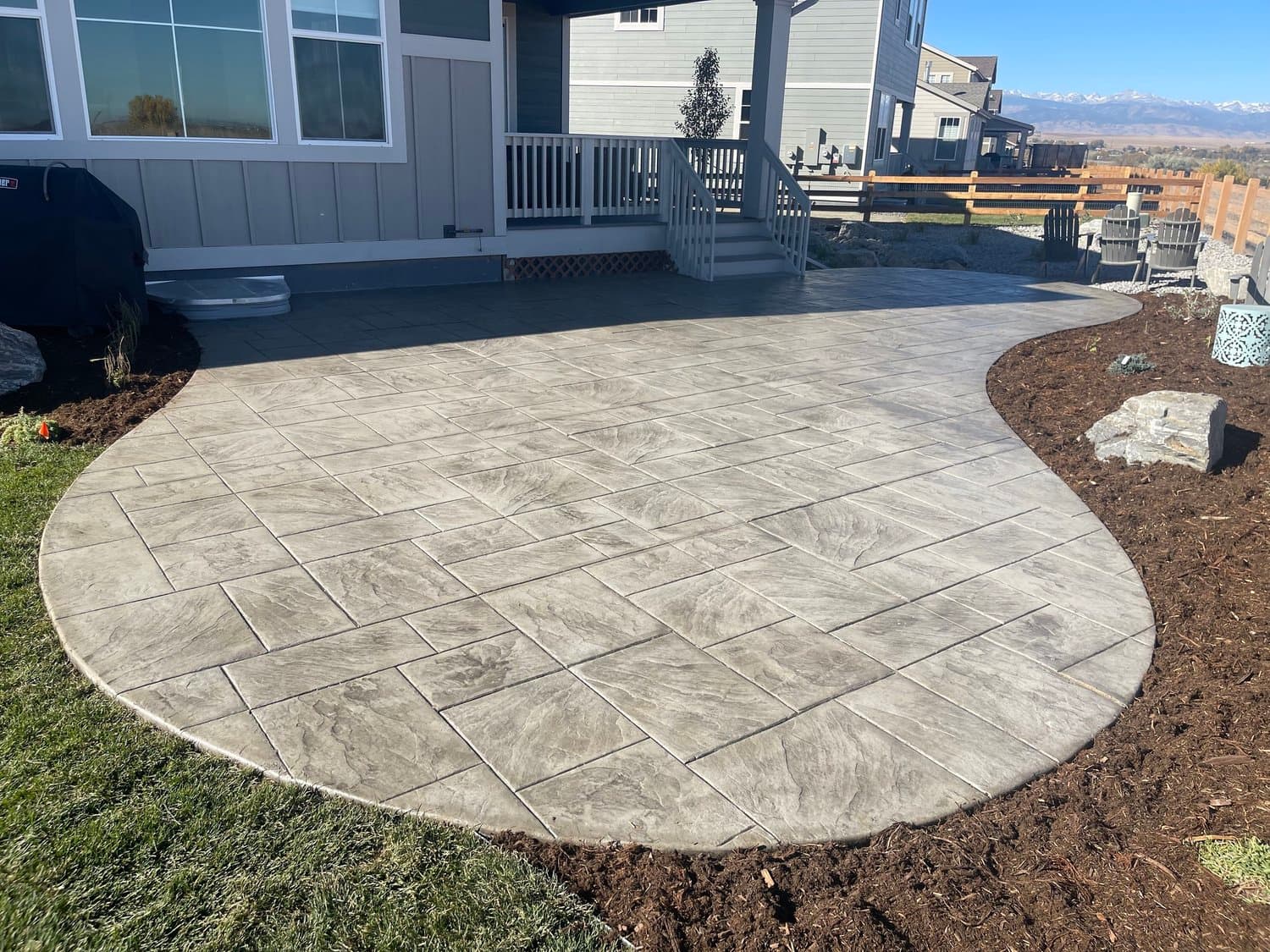 Stamped Concrete — J&P Landscaping